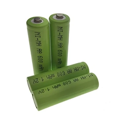 Imagen de Trango NI MH TG1000 AA Pilas Recargables Tipo AA, 600 mAh 1,2 V, para lámparas solares