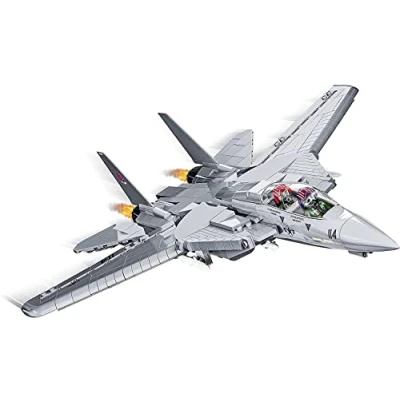 Imagen de COBI Top Gun F 14A Tomcat Fighter Plane Militar Bloques de construcción, Color Gris (COBI 5811)