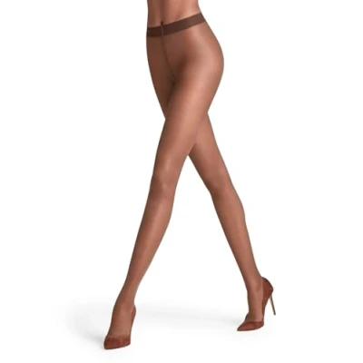 Imagen de FALKE Seidenglatt 15 DEN W Ti transparente lisas 1 pieza, Pantimedias Mujer, Marrón Espresso 5188, M
