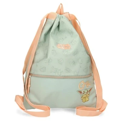 Imagen de Joumma Star wars Grogu Mochila Saco Verde 35x46 cms Poliéster