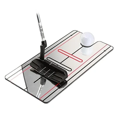 Imagen de BTSEURY Golf Putting Alinement Mirror, Putter Mirror Postura Corrector Espejo Poner la Ayuda de Entrenamiento para Principiantes