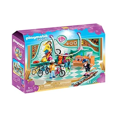 Imagen de PLAYMOBIL Tienda de Bicicletas y Skate