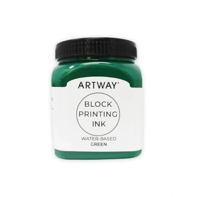 Imagen de Artway Tinta de Impresión en Bloque 250ml Verde Ideal para Relieve, Block y Linóleo