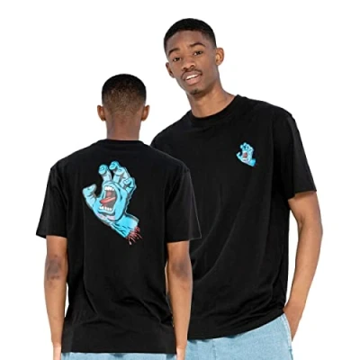 Imagen de Santa Cruz Screaming HAND Unisex Camiseta estampada, Talla: XL, Black