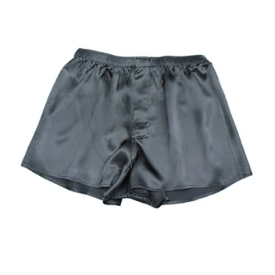 Imagen de Jasmine Silk Calzoncillos bóxer clásicos de seda para hombre, color Negro, S