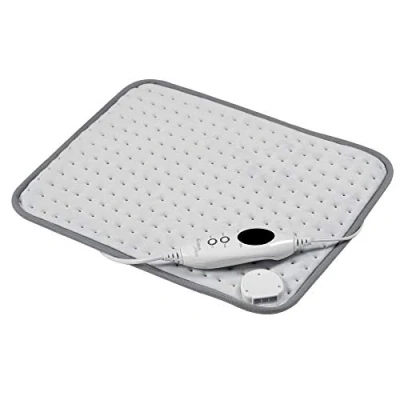 Imagen de ARDES AR4H01 Almohadilla Térmica Eléctrica Calentadora Rápida Espalda Cervical Panza Piernas 6 Niveles de Calor, Banda Calentador Cama Microfibra Suave con Funda Lavable