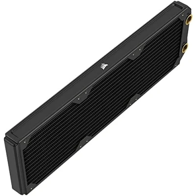 Imagen de Corsair Hydro X Series XR5 Neo de 360 mm radiador refrigeración líquida Núcleo Cobre Optimizado para Funcionamiento silencioso 3 Unidad 120 Roscas G1/4 Negro