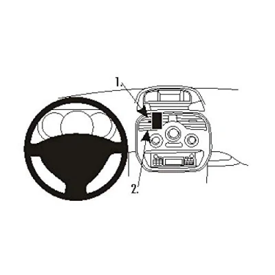 Imagen de Brodit ProClip Kit de coche para Renault Kangoo 13 14 (para Europa, montaje central)