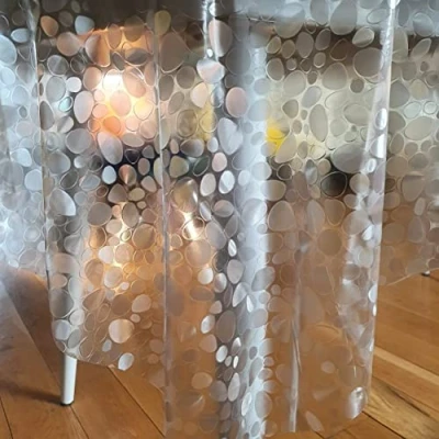 Imagen de Mantel de PVC Transparente, Hule, Protector Mesa, Rectangular 140 x 180cm
