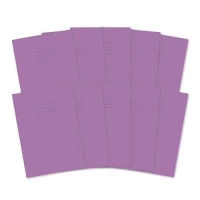 Imagen de Hamelin Cuaderno de ejercicios (A4, 8 mm, 48 páginas), color morado