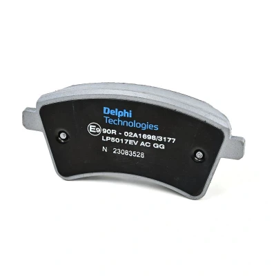 Imagen de DELPHI LP5017EV Juego de pastillas freno Chapa antichirridos con accesorios RENAULT: Kangoo II / Grand Kangoo, Express