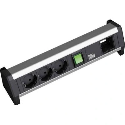Imagen de Bachmann 3x Schuko 1x Gst18
