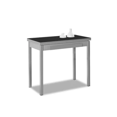 Imagen de ASTIMESA Mesa de Cocina Tipo Libro Negro 40X80cm