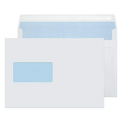 Imagen de Blake Purely Everyday C5 162 x 229 mm Wallet Self Seal Window Envelope White (Pack of 500)