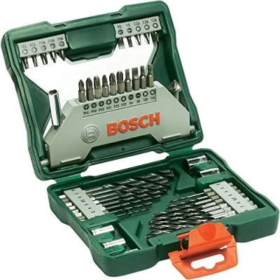 Imagen de Bosch 43 uds. Set de puntas atornillar y brocas X Line (para madera metal, accesorios para taladro destornillador)