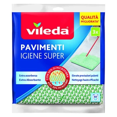 Imagen de Vileda Igiene Super Bayeta Microfibra 3 unidades
