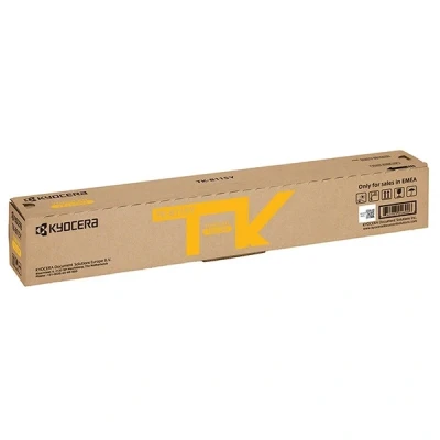 Imagen de Kyocera TK 8115Y Cartucho de tóner Amarillo 1T02P3ANL0 para ECOSYS M8124cidn, M8130cidn