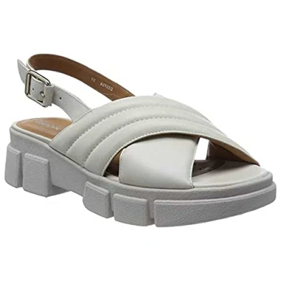 Imagen de Geox D Lisbona, Sandalia Mujer, Blanco Crema, 37 EU