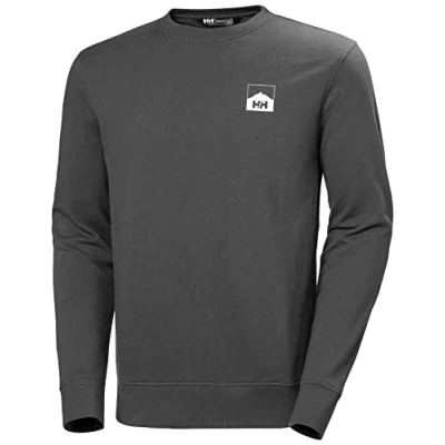 Imagen de Helly Hansen Hombre Sudadera Nord Gráfica Crew, M, Fiordo Profundo