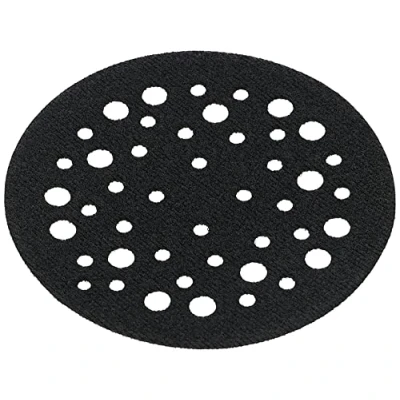Imagen de Mirka Almohadilla protectora Ø 125mm 44 agujeros, 5 piezas, para proteger los discos de lijado con revestimiento cierre adhesivo, 8295510111