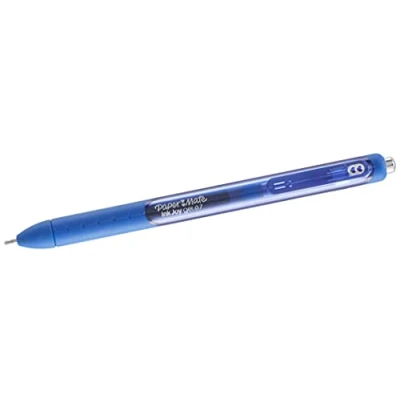 Imagen de Paper Mate InkJoy bolígrafo de gel punta media (0,7mm) azul oscuro caja 12
