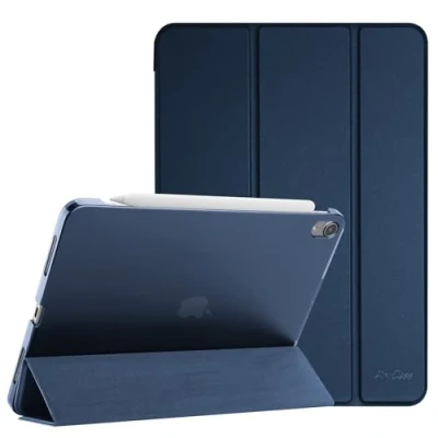 Imagen de ProCase Funda para iPad Air 11&quot; 2024/iPad 5ª/4ª Generación 10,9 Pulgadas 2022/2020 6/5/4, Carcasa Cubierta Tapa 4.ª 5.ª Gen 10.9&quot; 6ª Azul Marino