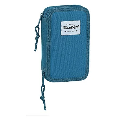 Imagen de Blackfit8 Estuche Escolar con 28 Útiles Incluidos Egeo, 125x40x195mm