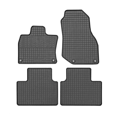 Imagen de AutoStyle Juego CK RLY01 de alfombrillas suelo Caucho 4 negro 720mm 500mm LYNK &amp; CO: 01 SUV