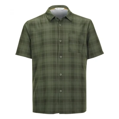 Imagen de Killtec KOS 98 MN WVN SHRT 38009 000 Camisa Funcional para Hombre, Color Verde Oliva, Talla XXL