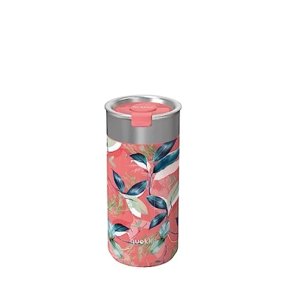 Imagen de Quokka VASO CAFE TERMICO ACERO INOXIDABLE BOOST EXOTIC PINK 400 ML