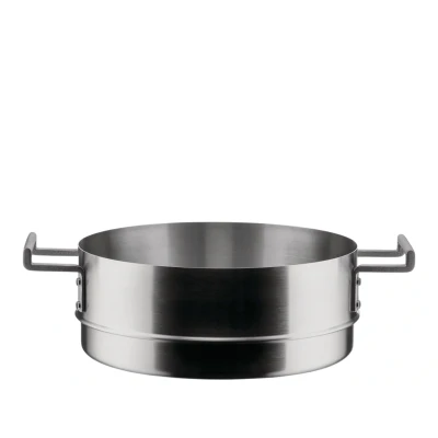 Imagen de Alessi Convivio DC307 Cesta Vaporera de Design, en Acero Inoxidable 18/10 y Asas con Revestimiento PVD, Acabado Satinado