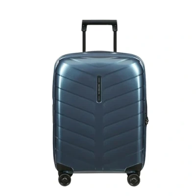Imagen de Samsonite Attrix Spinner S, Equipaje de Mano Ampliable, 55 cm, 38/44 L, Azul (Azul Acero)
