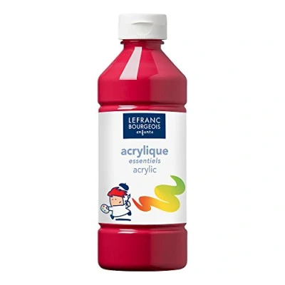 Imagen de Lefranc Bourgeois Pintura Acrílica Líquida, Color rosa, 500 ml (Colart 188529)