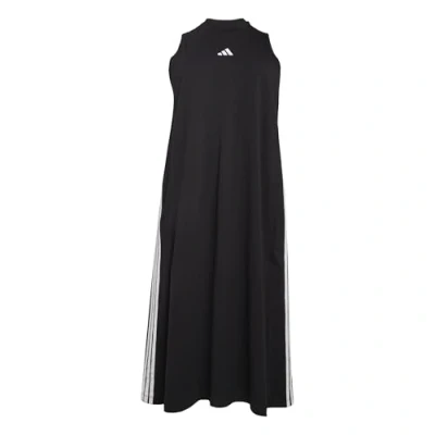 Imagen de adidas Sportswear Essentials 3STRIPES Racerback Vestido de deporte, Mujer, Talla: 60 62, Black/white