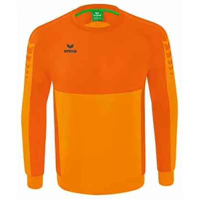 Imagen de ERIMA Niños Six Wings Sudadera, New Orange, 140