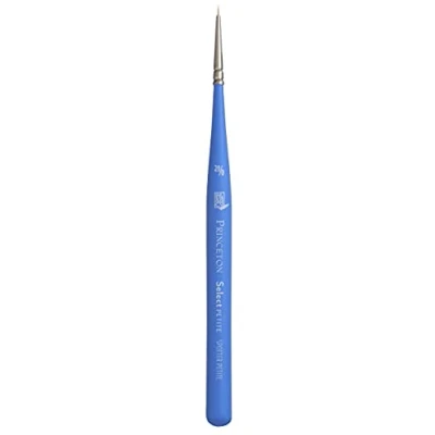 Imagen de Princeton Artist Brush Select Sintético Mango Corto Diseñador Mini Nº, Spotter Petite, 20/0