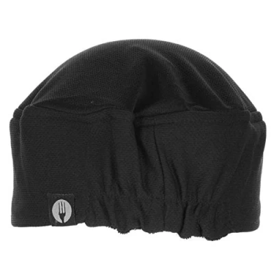 Imagen de Chef Works, Gorro Total Vent Negro, Talla S/M