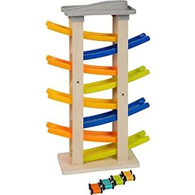 Imagen de Small Foot Pista con Aparcamiento XL Toys, Multicolor, (11963)