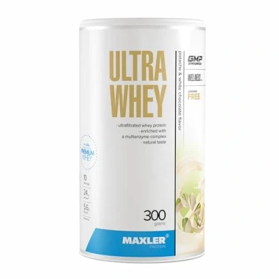 Imagen de Maxler Ultra Whey Proteina Proteinas para Masa Muscular Isolate Pistacho &amp; Chocolate Blanco 300g de