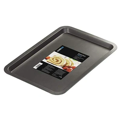 Imagen de Chef Aid 10E10619 Bandeja para Hornear, Acero al Carbono, Negro