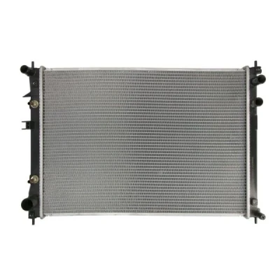 Imagen de THERMOTEC D77016TT Radiador, refrigeración del motor Aluminio 675 488 16 Transmisión automática Aletas soldadas