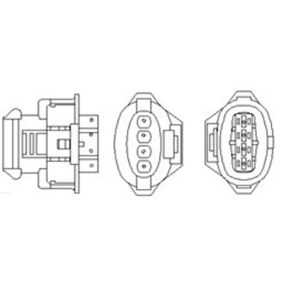 Imagen de MAGNETI MARELLI 466016355138 Sonda lambda térmico 4 OPEL: Vectra C Berlina, CC