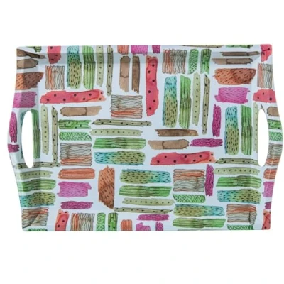 Imagen de DRW Bandeja Rectangular con Asas de melamina Dibujos 31x44x5.2 cm