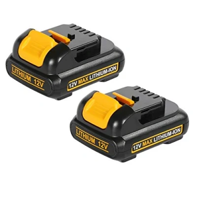 Imagen de Geelink Paquete de 2 baterías iones litio DCB127 3.0 Ah 10.8 V/12 V repuesto para Dewalt DCB124 XJ DCB120 DCB123 DCB122 DCB121