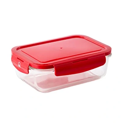 Imagen de Hermético Rectangular 1180ml Benetton Borosilicato