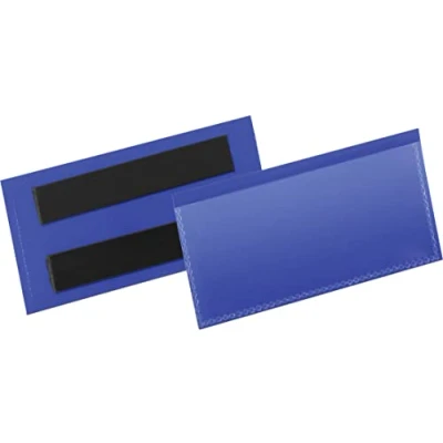Imagen de Durable 174107 Funda magnetica 100x38 mm (100 x 38 mm) Paquete de 50, azul