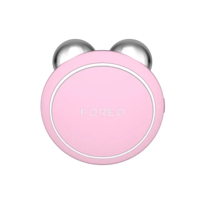 Imagen de FOREO BEAR mini Masajeador facial eléctrico de microcorrientes Define el contorno la mandíbula Lifting no invasivo Pearl Pink