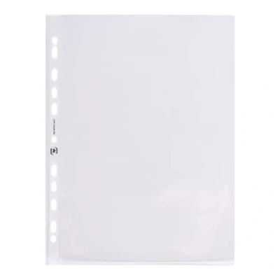 Imagen de Elba 100460989 Funda de plástico (A4, 0,12 mm, OHP adecuado, no afecta al texto, abertura superior, 25 unidades), color transparente