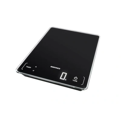 Imagen de Soehnle Báscula de cocina Page Profi 100, peso digital negro con función Sensor Touch, balanza electrónica hasta 15 kg (precisión 1 g)