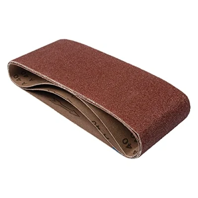 Imagen de Trend Banda de lija óxido aluminio 100 x 610 mm, grano 120, AB/B100/120A, paquete 3